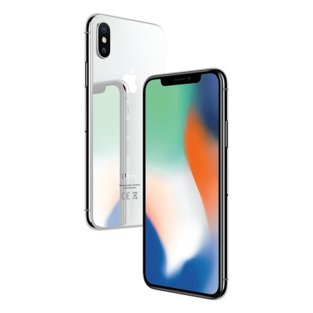 iPhone X 64GB Zilver   Silver - A grade - Zo goed als nieuw