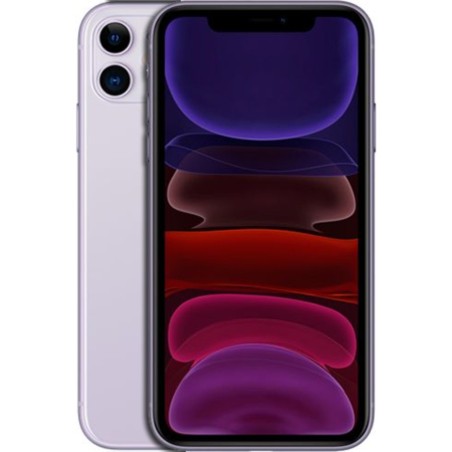 iPhone 11 64GB Paars   Purple - C grade - Zichtbaar gebruikt