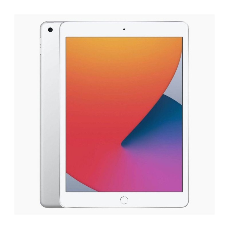 iPad 8 (2020) 128GB Zilver   Silver - A grade - Zo goed als nieuw