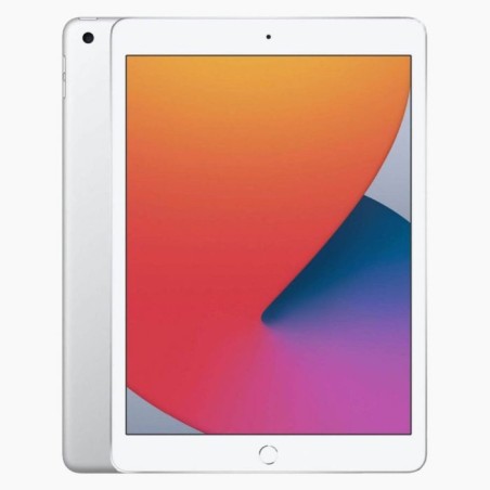 iPad 8 (2020) 128GB Zilver   Silver - A grade - Zo goed als nieuw