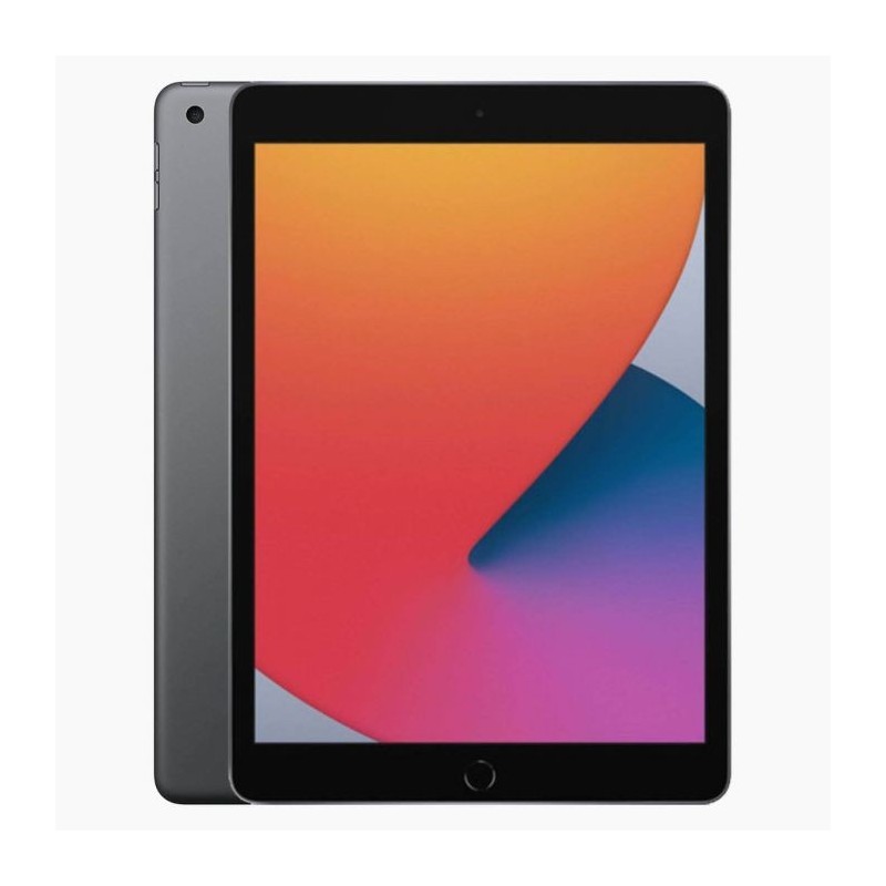 iPad 8 (2020) 128GB Space Grey - B grade - Licht gebruikt