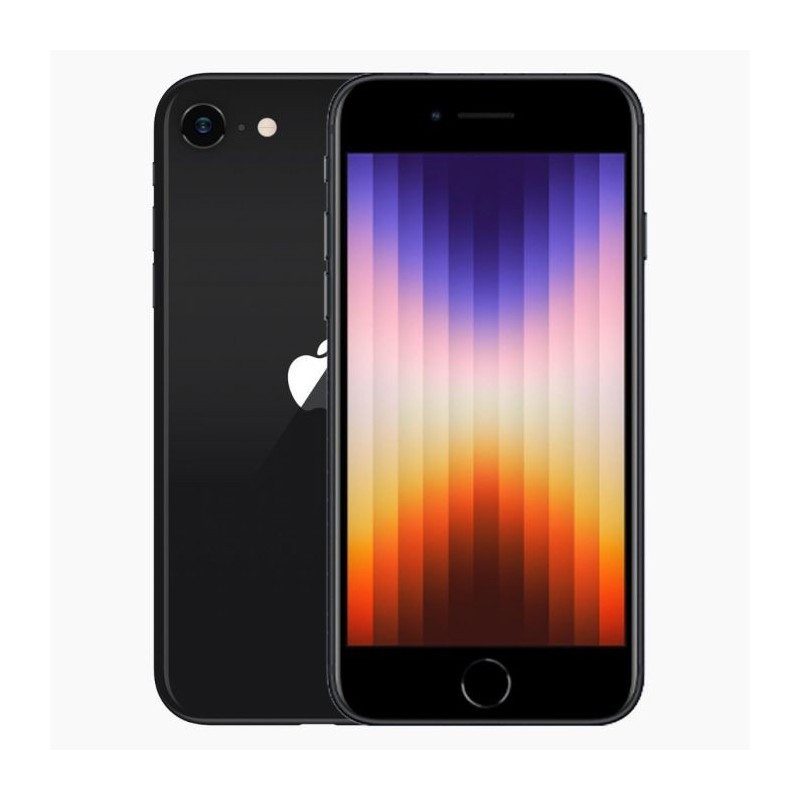 iPhone SE (2022) 256GB Zwart   Black - B grade - Licht gebruikt