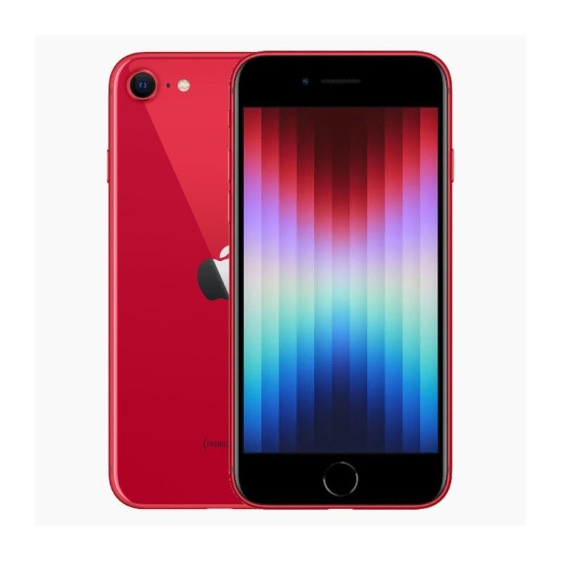 iPhone SE (2022) 64GB Rood   Red - C grade - Zichtbaar gebruikt