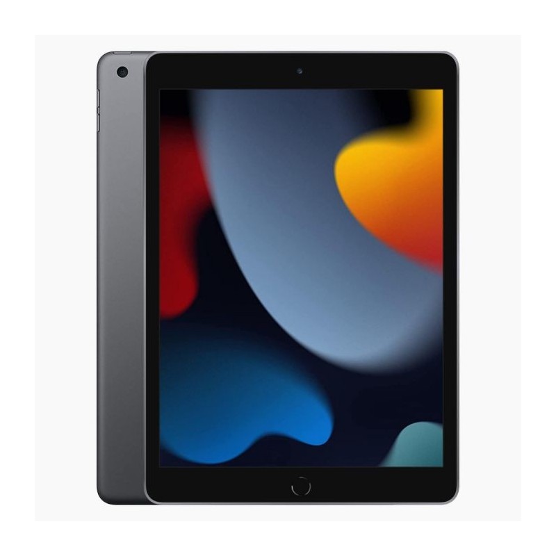 iPad 9 (2021) 64GB Space Grey - B grade - Licht gebruikt