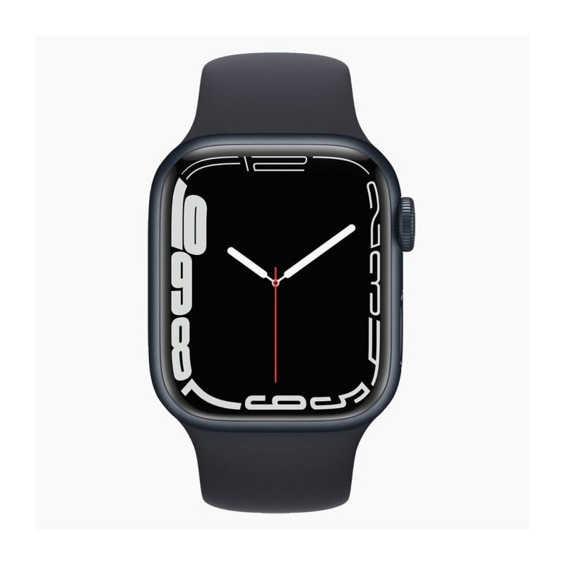 Apple Watch Series 7  Middernacht - A grade - Zo goed als nieuw